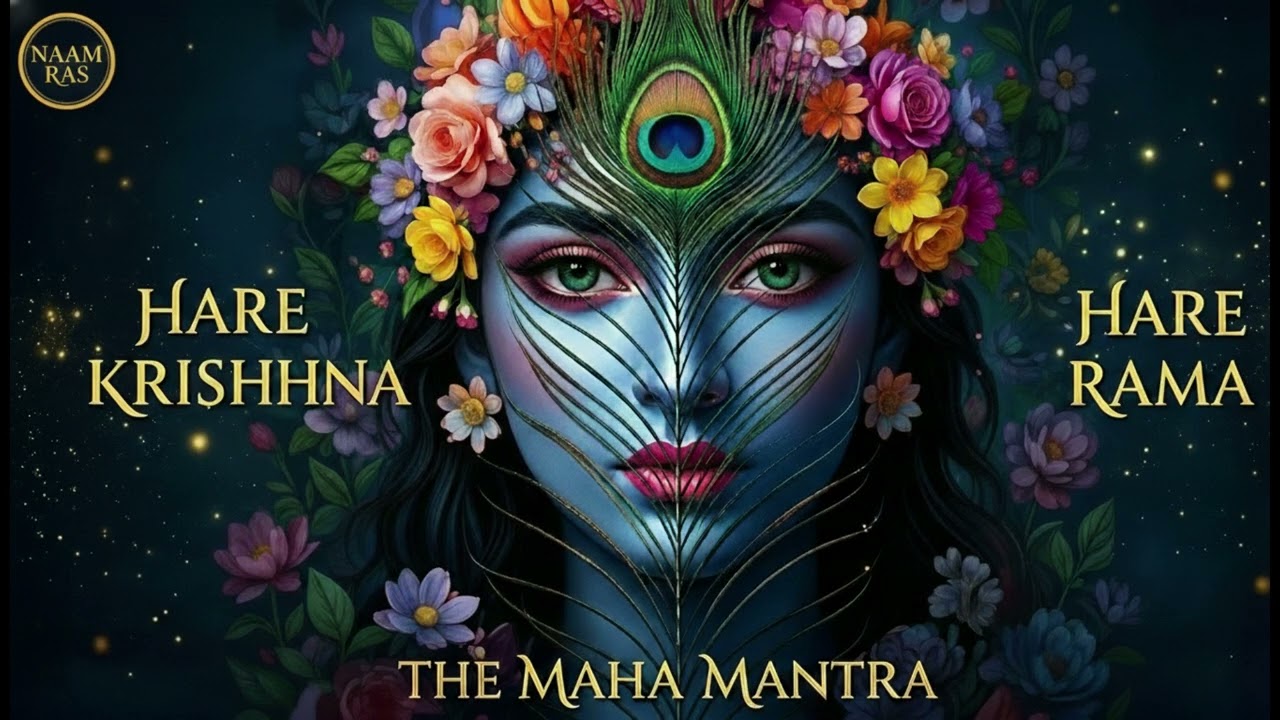 Hare Krishna Mantra  Positive Daily Chant for Peace, Energy & Joy