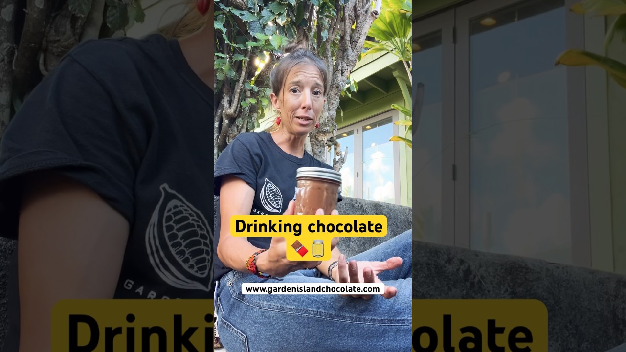 Встал с 5:30 утра, теперь время для послеобеденного шоколадного напитка😂🍫🫙 Первый кофеиновый напи...