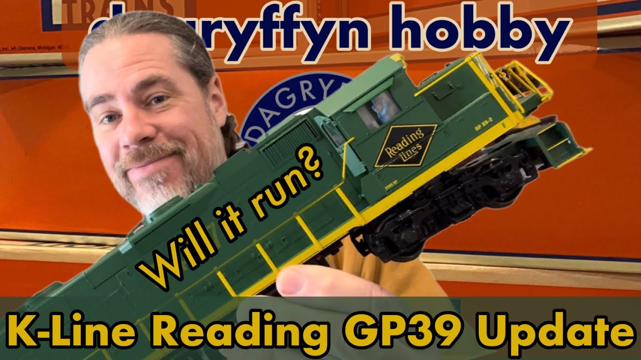 K-Line Reading GP39 Part 2 Update! Will it Run?