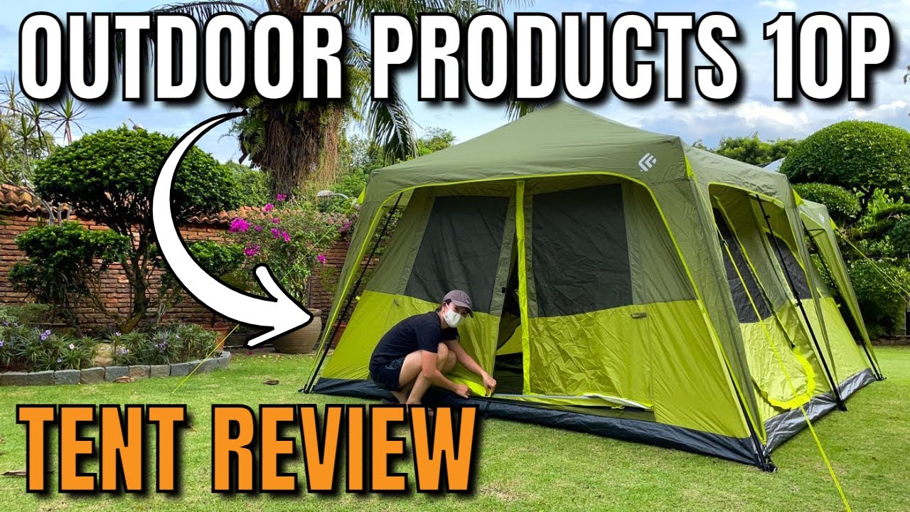 10-местная быстросборная палатка Outdoor Products (ТЕСТЫ + ОБЗОР!)