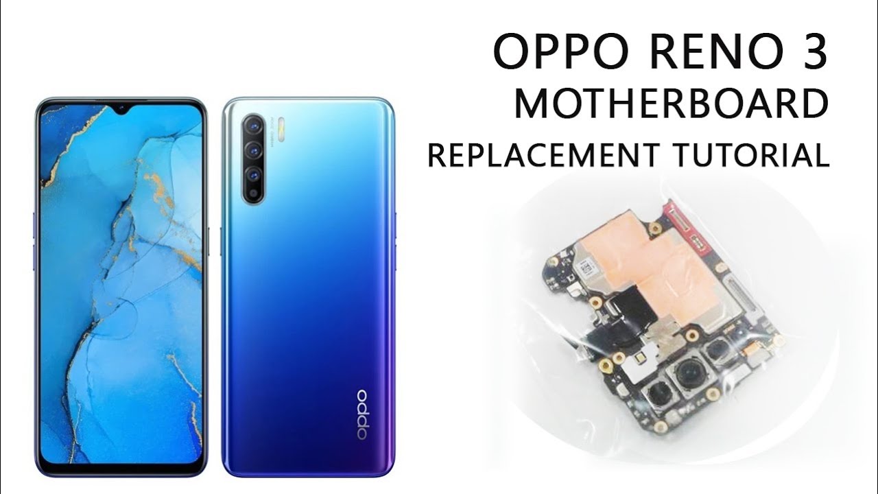 Oppo Reno 3 CPH2043 Motherboard  Replacement Tutorial / Wymiana płyty głównej