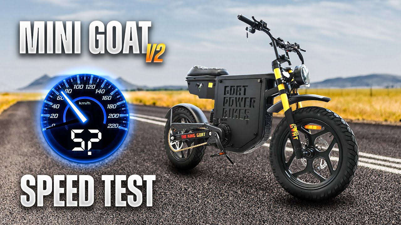 Тест скорости Mini Goat V2 | Реальный обзор максимальной скорости и производительности 2025 года