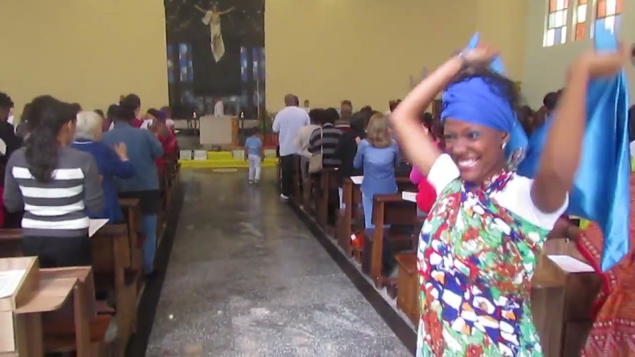 Rio de &Aacute;gua Viva !!! Missa Inculturada Par&oacute;quia S&atilde;o Roque Imirim/SP 22/05/16
