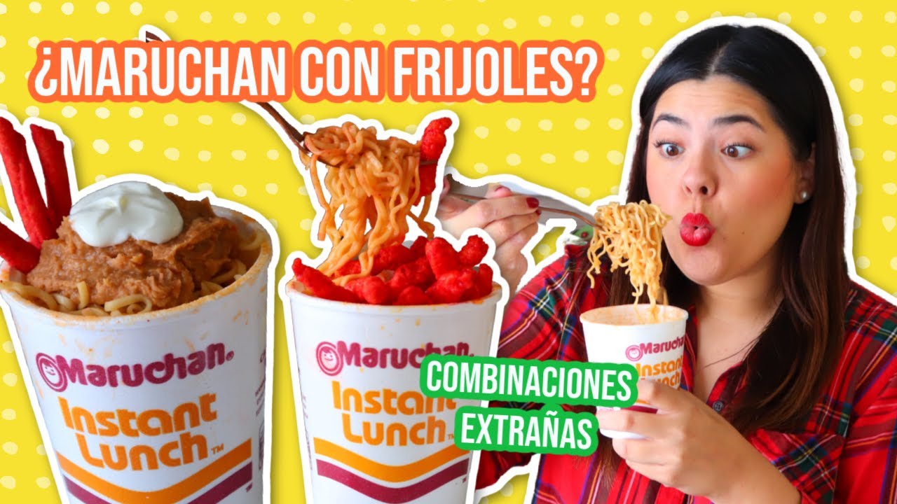 Combinaciones Extrañas de Maruchan parte 4 | RebeO