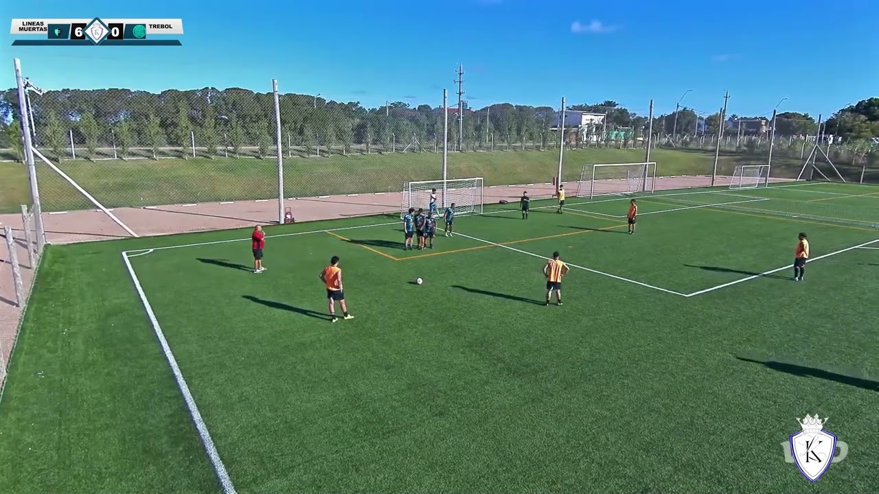 Resumen del partido - Lineas Muertas (5) vs Trebol (0) cuartos de final copa oro