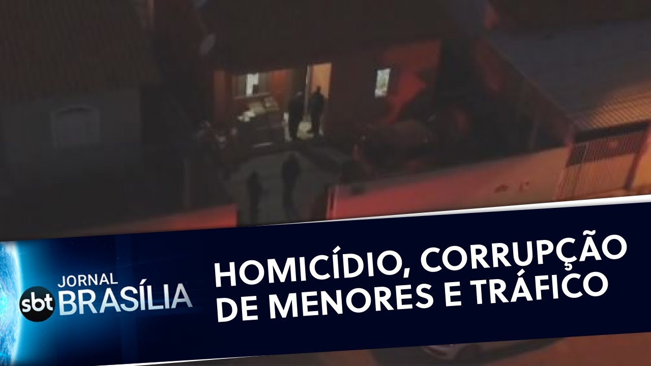 Membro do PCC &eacute; preso no Entorno do DF | Jornal SBT Bras&iacute;lia 27/05/2021