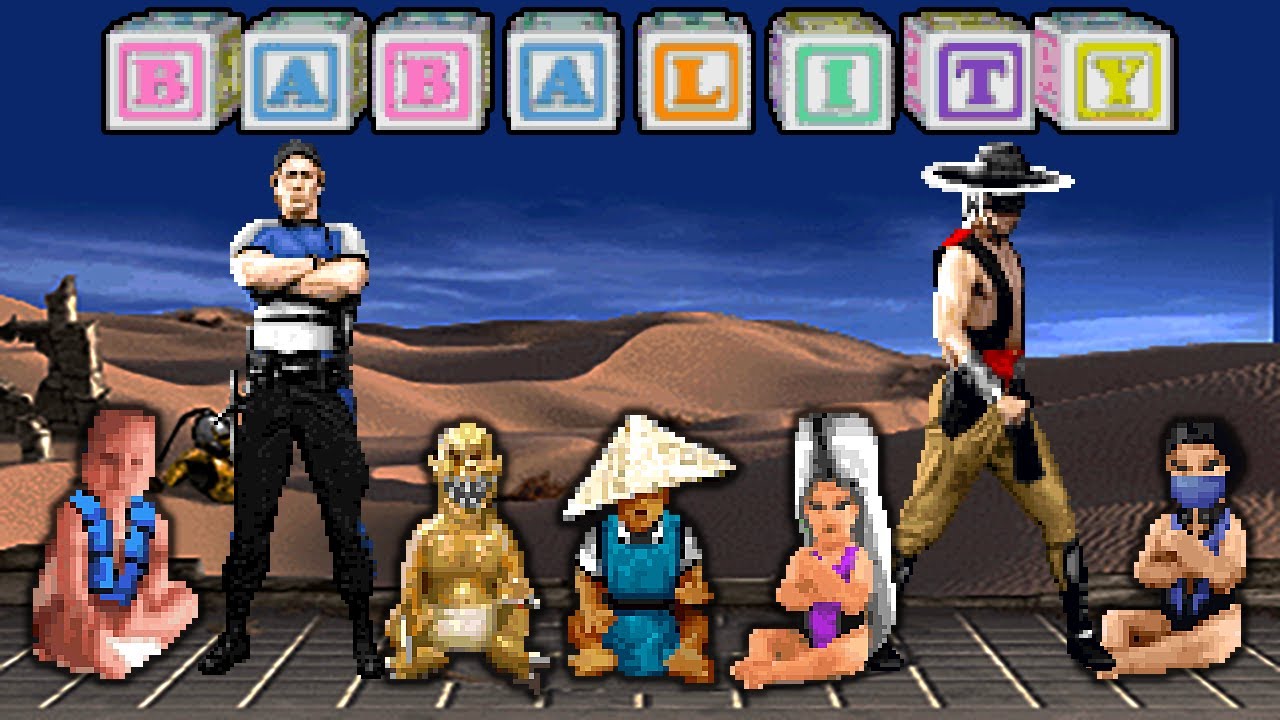 Mortal Kombat Trilogy [PS1] — Все Babality