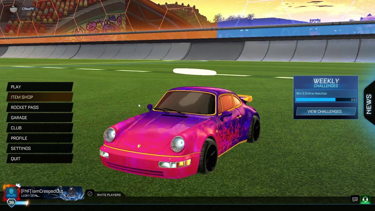 Playing Labyrinthine And Rocket League