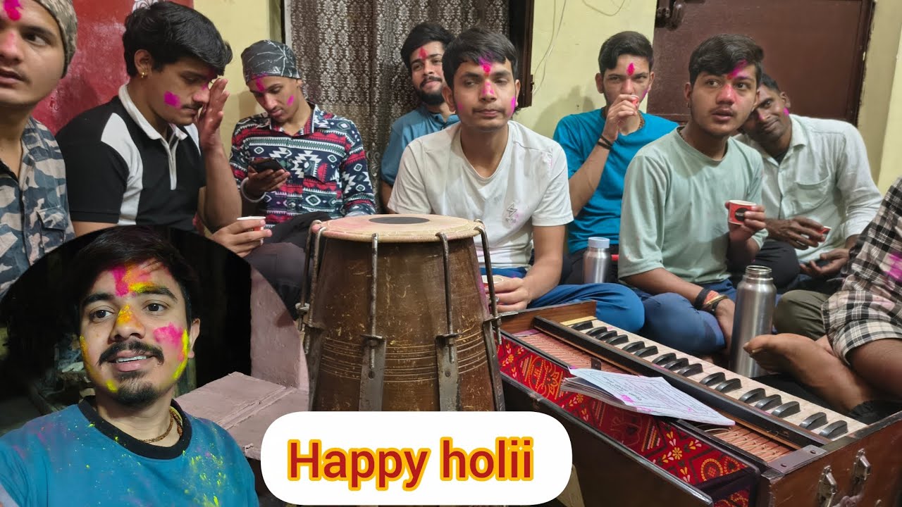 उत्तराखंडी कुमाऊनी बैठी होली बनारस में ✨ जानिए कैसे रही हमारी होली ✨👏🫟#happyholii 