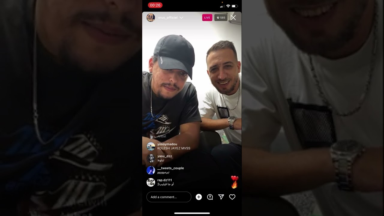 Live Vrus & Nirmou - RAP DZ - فيريس و نيرمو في لايف