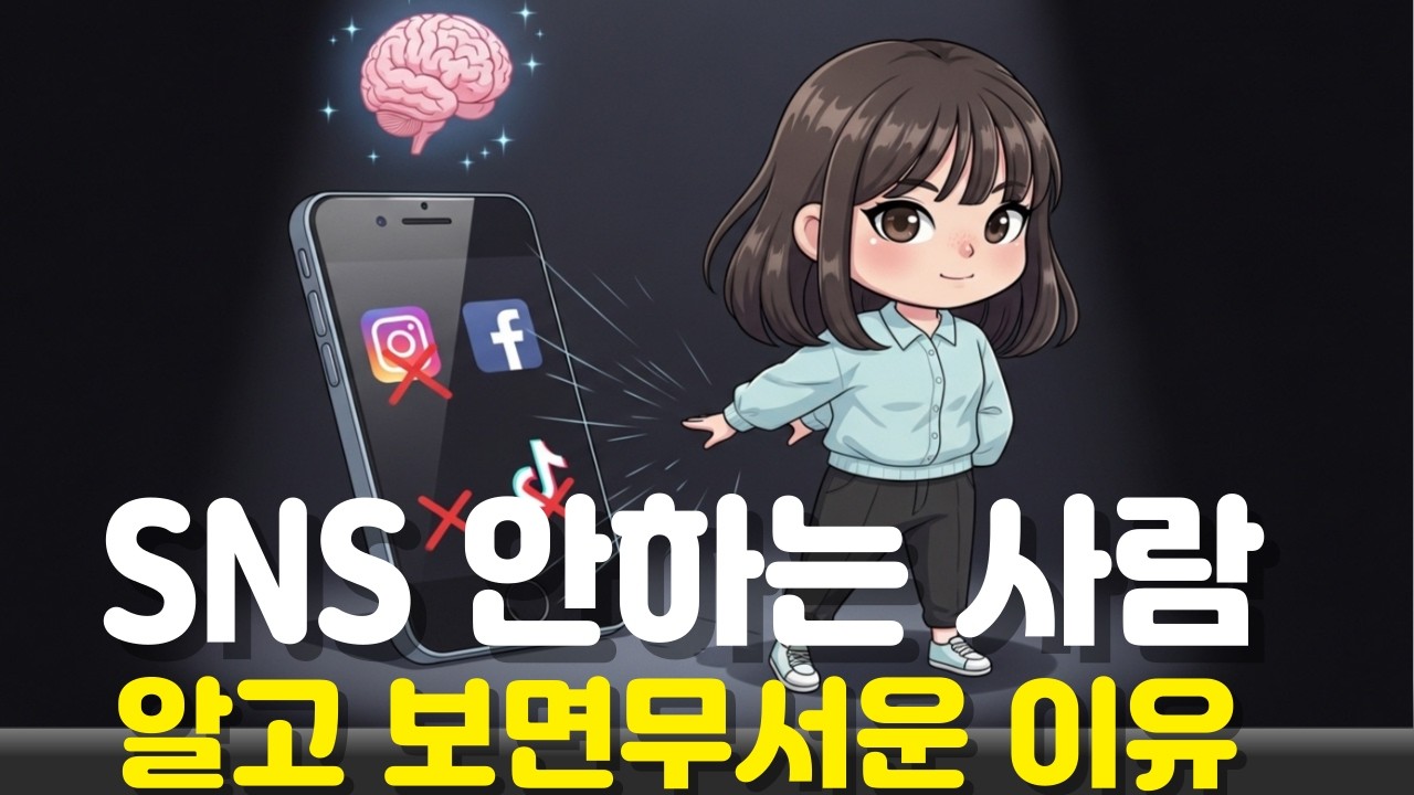 당신 주변에 SNS를 전혀 하지 않는 사람이 있습니까?