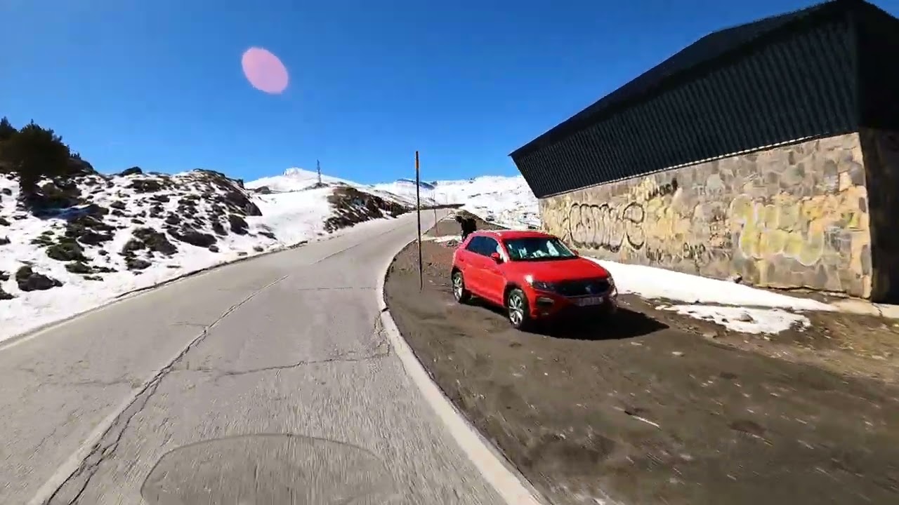 Viagem de moto Espanha: Sierra Nevada, subida - Parte 2
