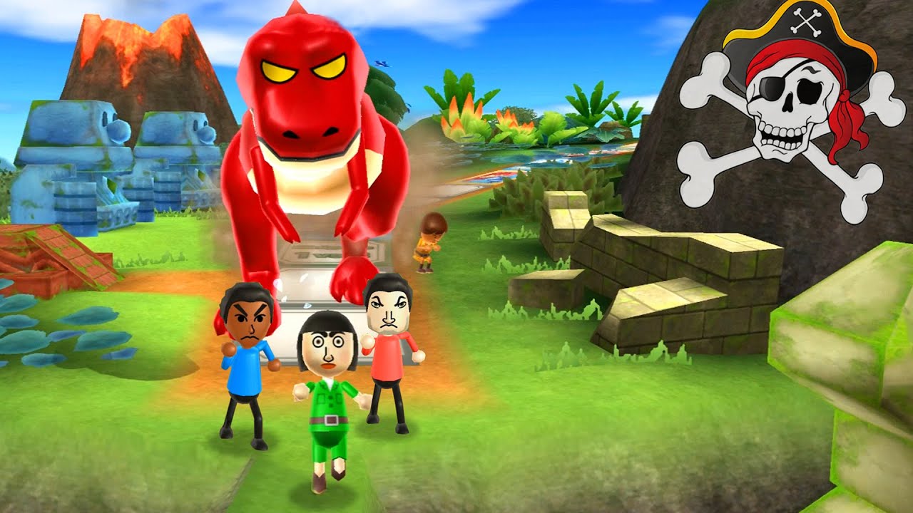 Wii Party - Board Game Island Jinna Vs Pablo Vs Marisa Vs Steph(Master Difficulty)