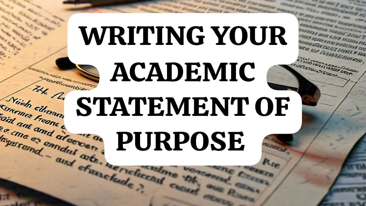 #calicutuniversity Writing your academic statement of purpose