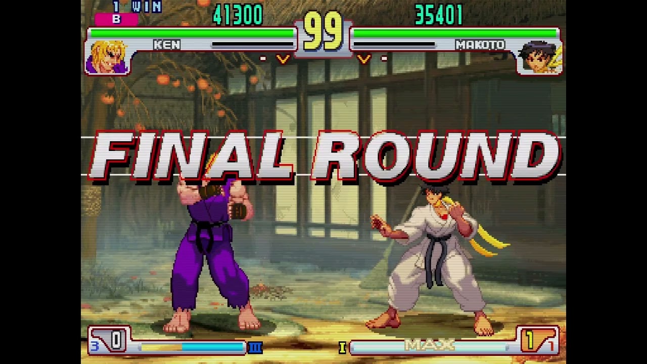 Street Fighter 3 Third Strike - Free play - 22/01/26 - SRPilot (Ken) Vs UltraYoX (Makoto)