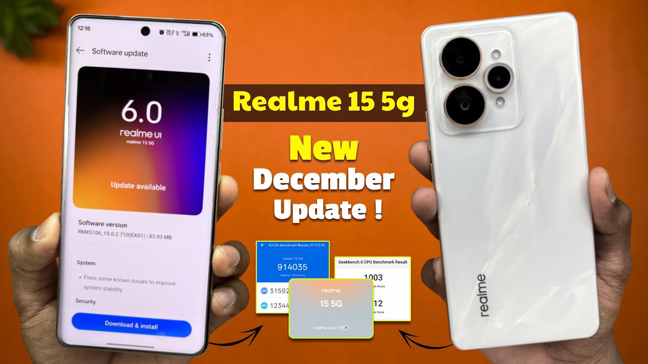 Realme 15 5g Gets LAST Realme Ui 6.0 Update! (December V-15.0.2.710 Review) 