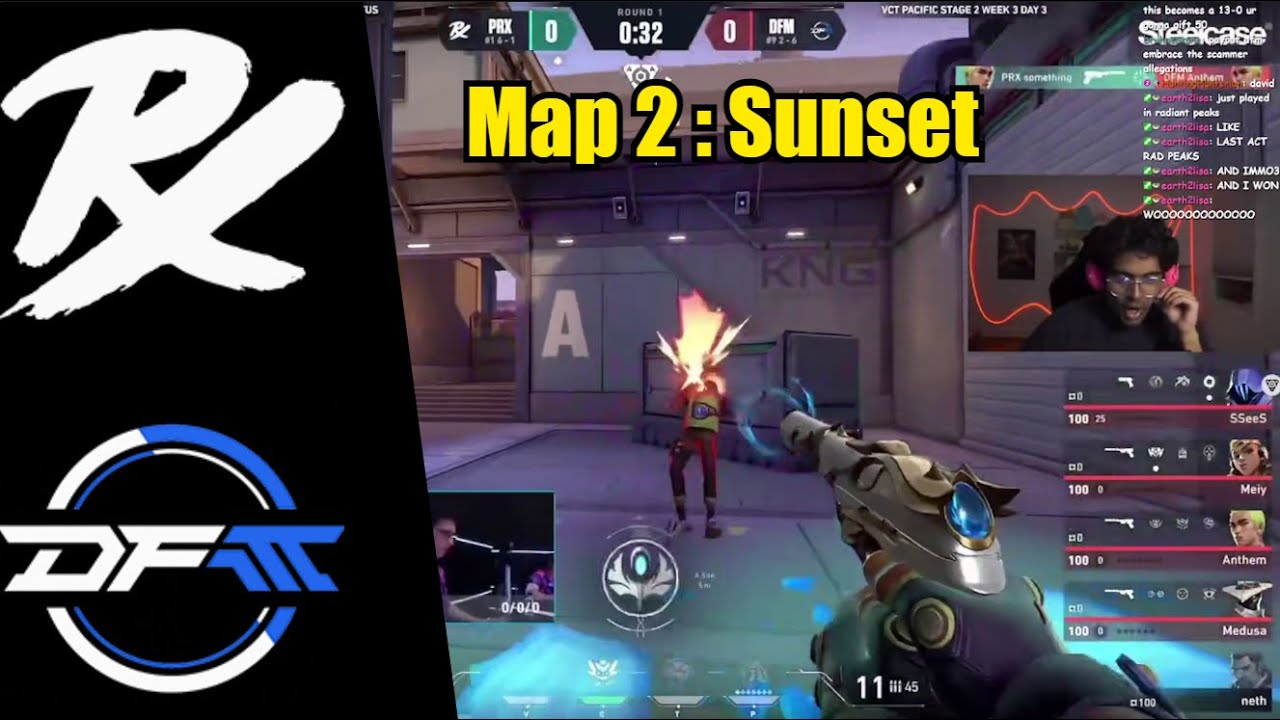 Curry reacts to PRX vs DFM | Map 2 | Champions Tour 2024: Pacific Stage 2 |
