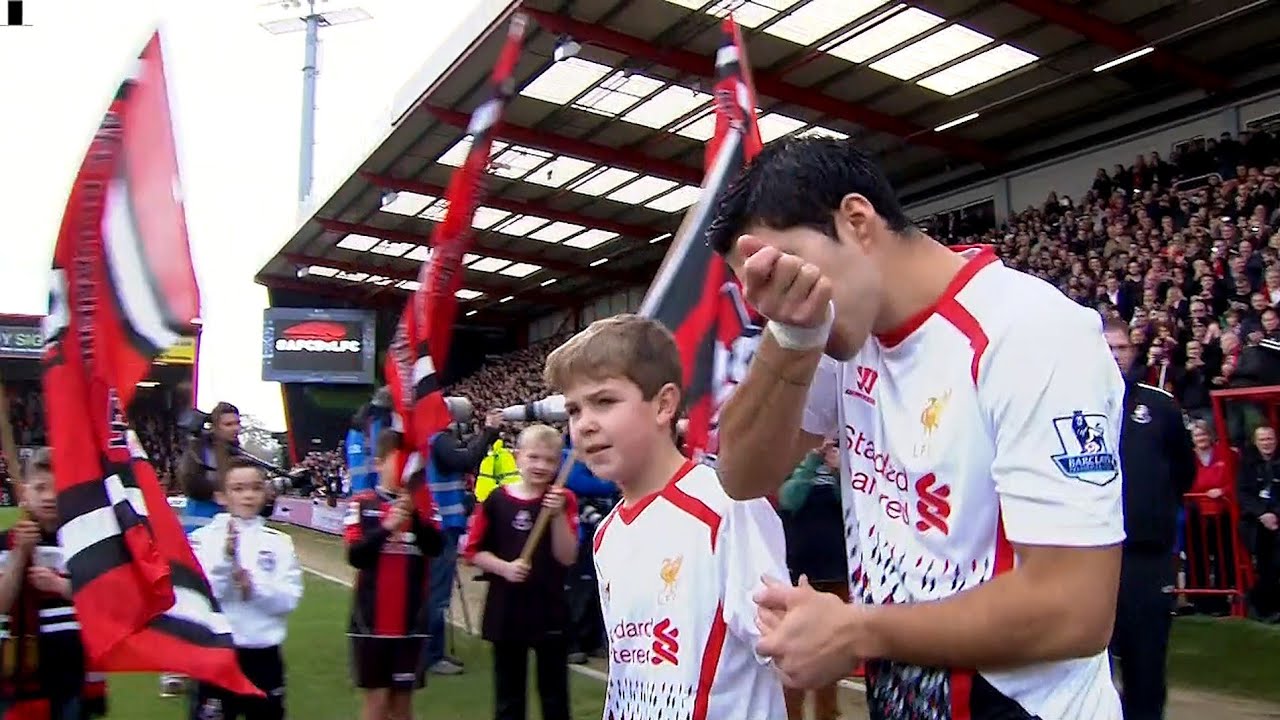 Luis Suarez Vs Bournemouth (FA Cup) (Away) (25/01/2014) HD 1080i By YazanM8x