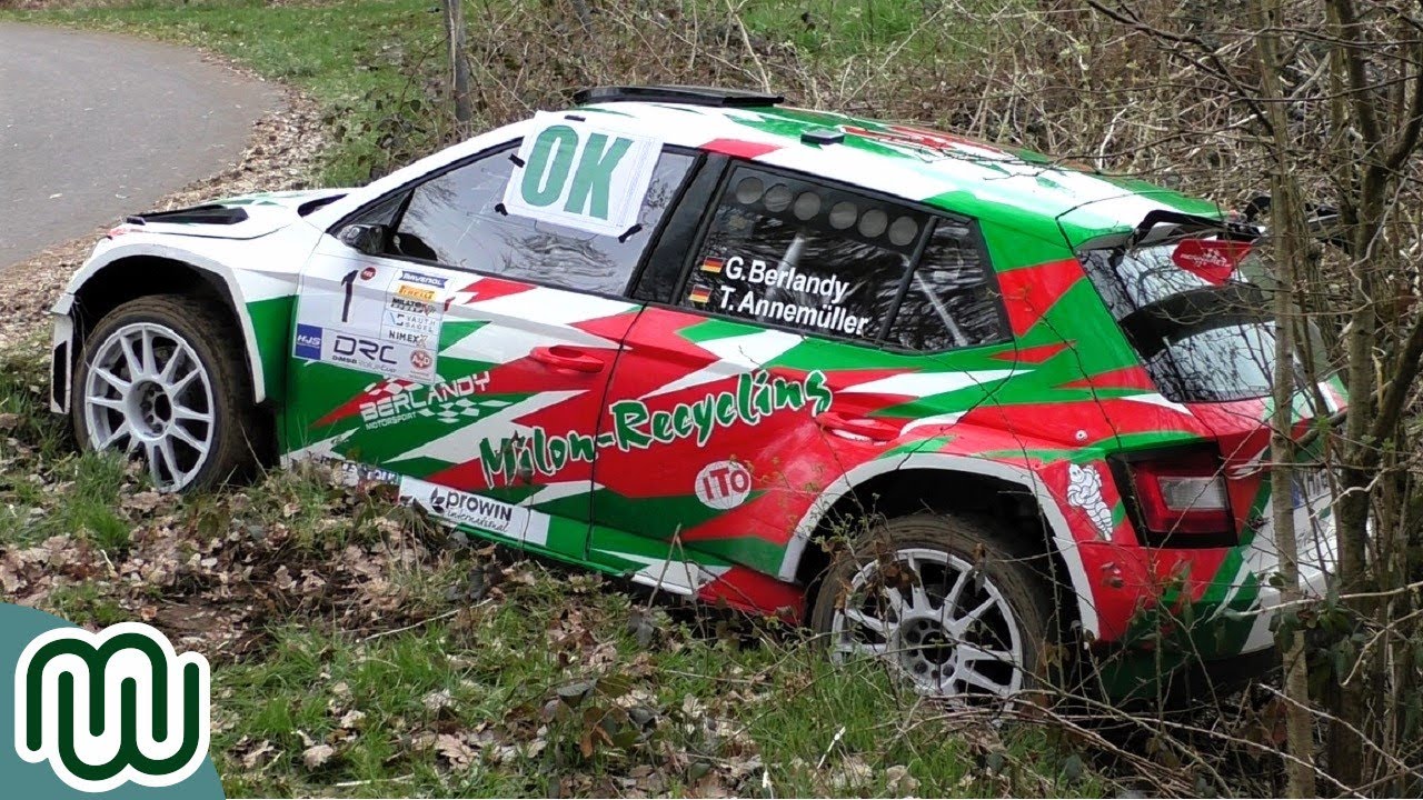 Osterrallye Zerf 2023: Crash Berlandy & Recovery Scenes - WP6 Fuchswald 2