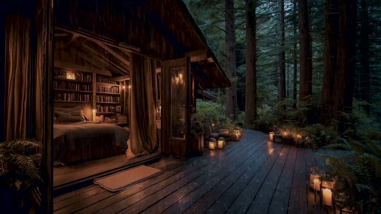 Let the Forest Rain Calm Your Mind 🌲| Relaxing Rain Sounds for Deep Sleep