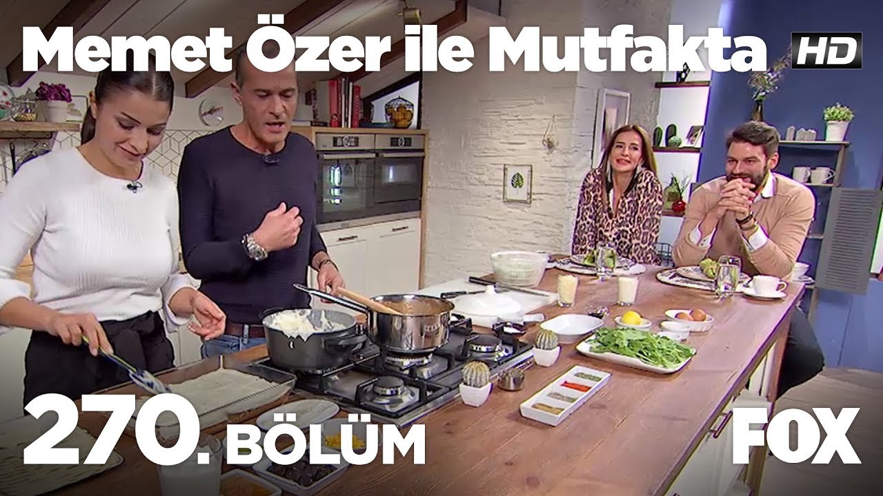 Memet Özer ile Mutfakta 270. Bölüm - Emel Yıldırım ve Yağız İzgül