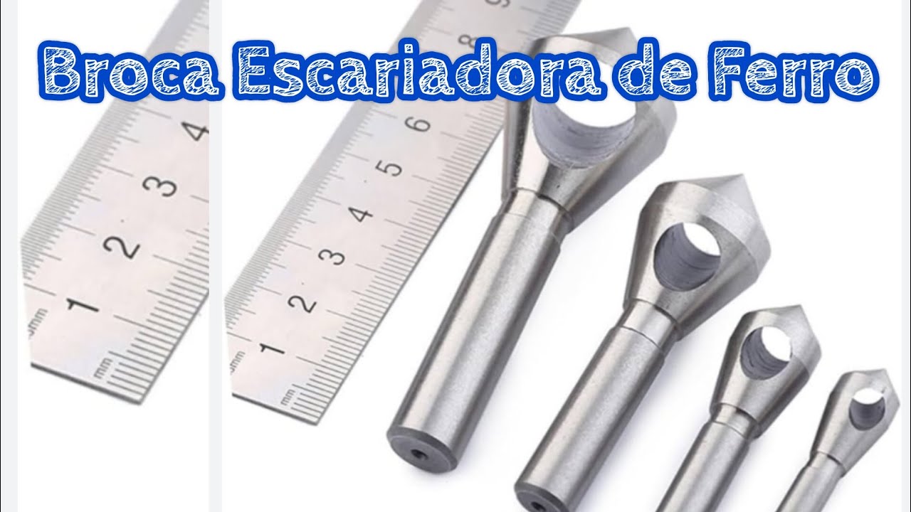 Broca Escariadora de Ferro