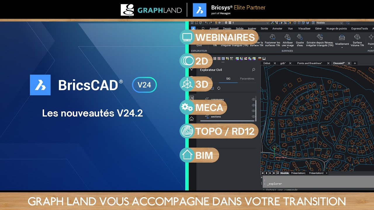 webinaire BricsCAD BIM : les nouveautés 2024