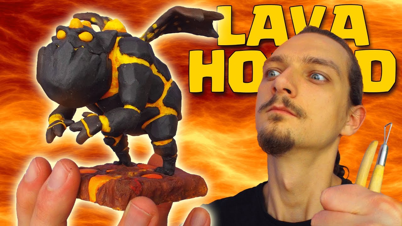 Making Lava Hound from Clash Royale
