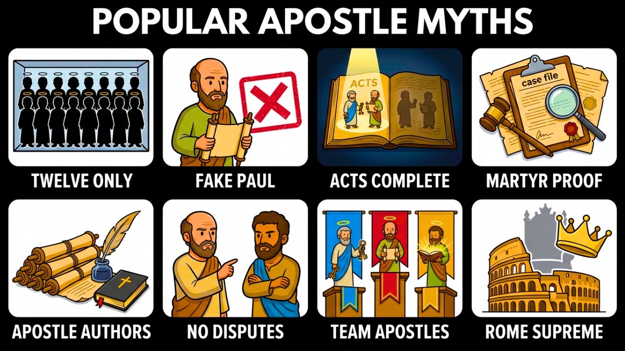 Every Popular Church Myth Distorting Our View of Apostles V1