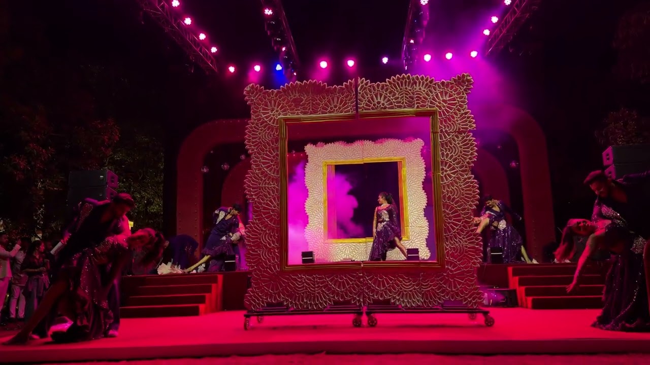 AM dance productions sangeet entry Mahabaleshwar 