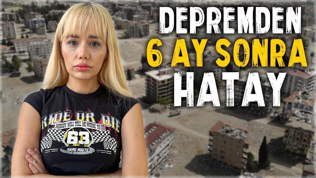 DEPREMDEN 6 AY SONRA HATAY !? ( Konteyner kentte takipçilerimle buluştum )