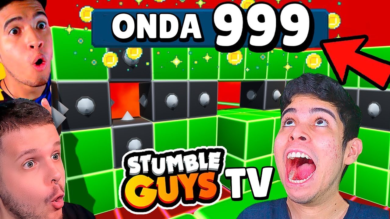 COMPETIÇÃO DE BURLAS DO BLOCK DASH COM PRO PLAYERS NO STUMBLE GUYS!