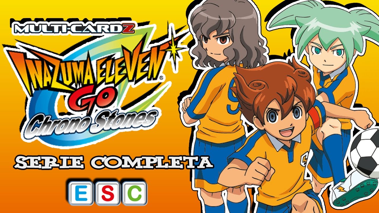 Multi-CardZ Inazuma Eleven Go Chrono Stones - Serie Completa - NikelPlay