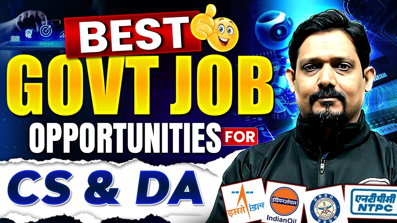 Best Govt Job Opportunities for Computer Science and Data Science and Artificial Intelligence