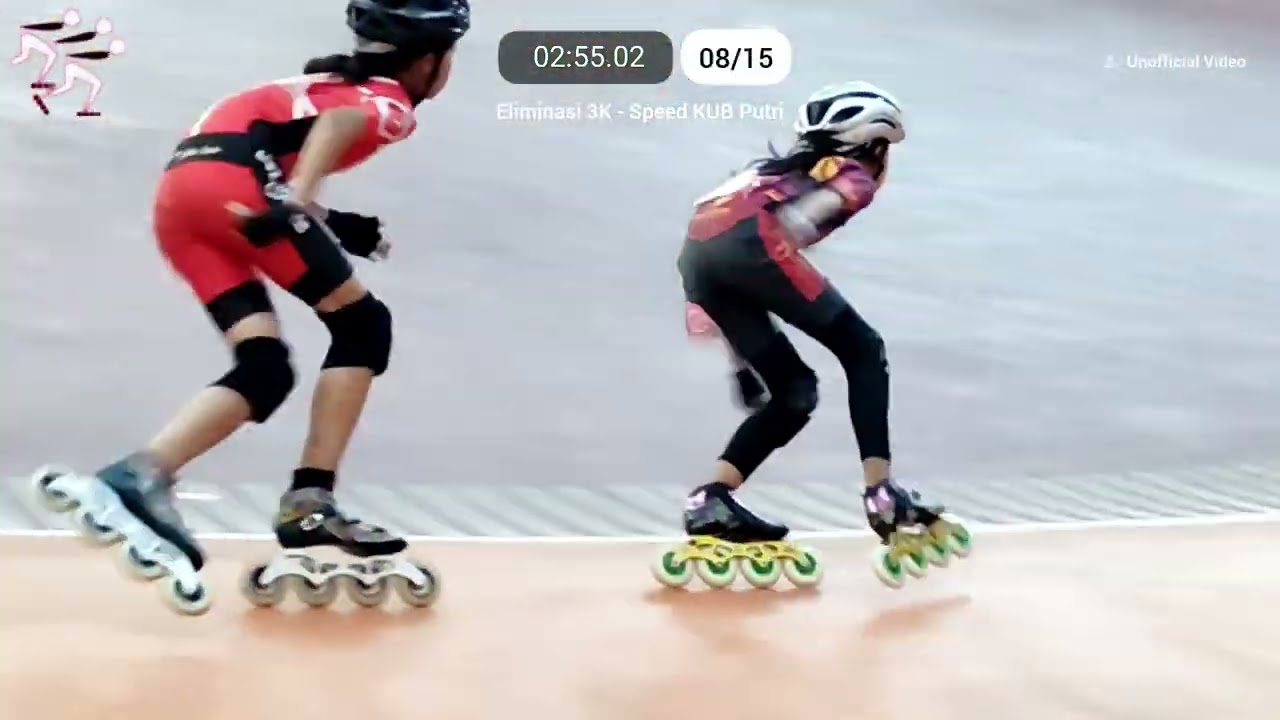Elim 3K KUB Putri Speed, Lomba Sepatu Roda Pelajar, Prov DKI Jakarta 2023 #sepaturoda #inlineskate