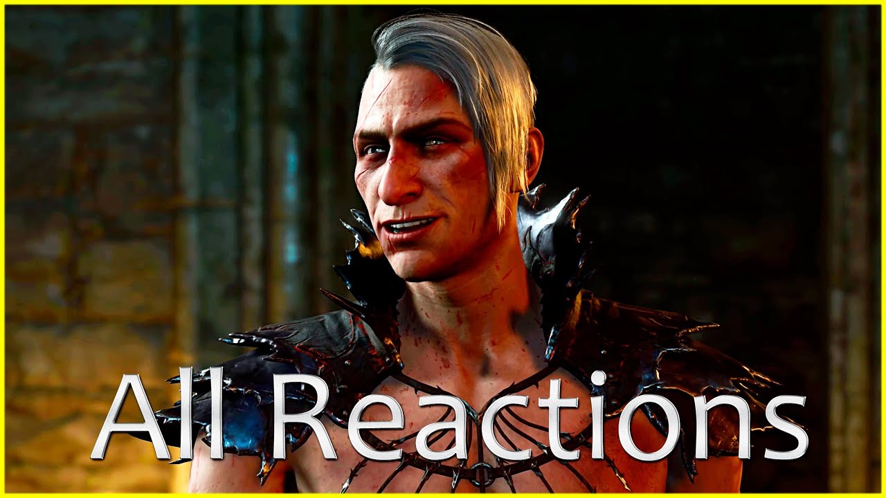 Companion Reactions To The Pain Inflicted by Abdirak | Baldurs Gate 3
