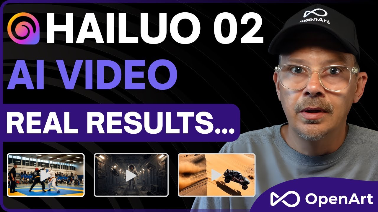 Видео HaiLuo 02 AI: реальные результаты + как использовать в OpenArt