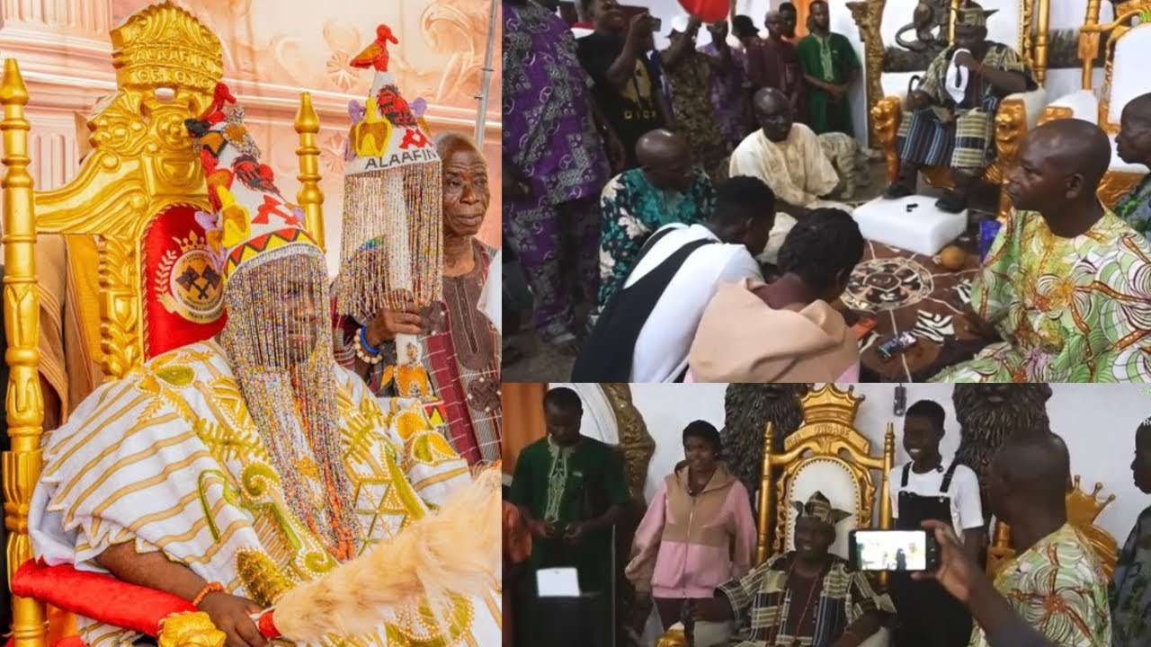 ALAAFIN OF OYO THE GREAT OYO EMPIRE welcome Peller and Jarvis || You&rsquo;re Yoruba before anything &hellip;..