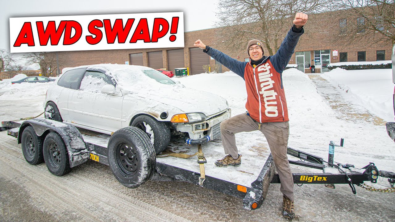 FULL SEND TURBO CIVIC IS GETTING AN AWD CONVERSION!