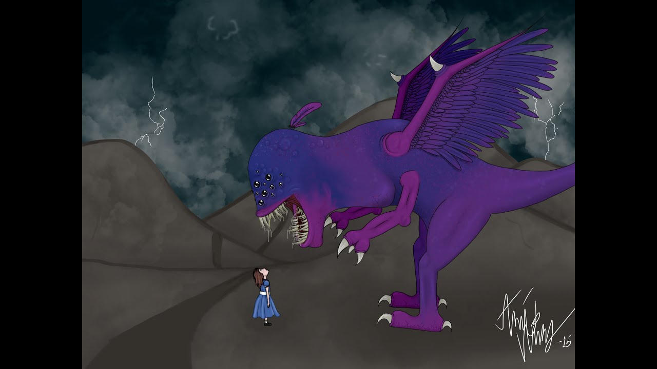 Monster speed drawing #2