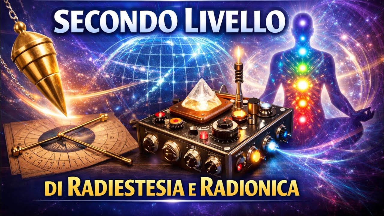 Presentazione Corso Secondo Livello di Radiestesia e Radionica