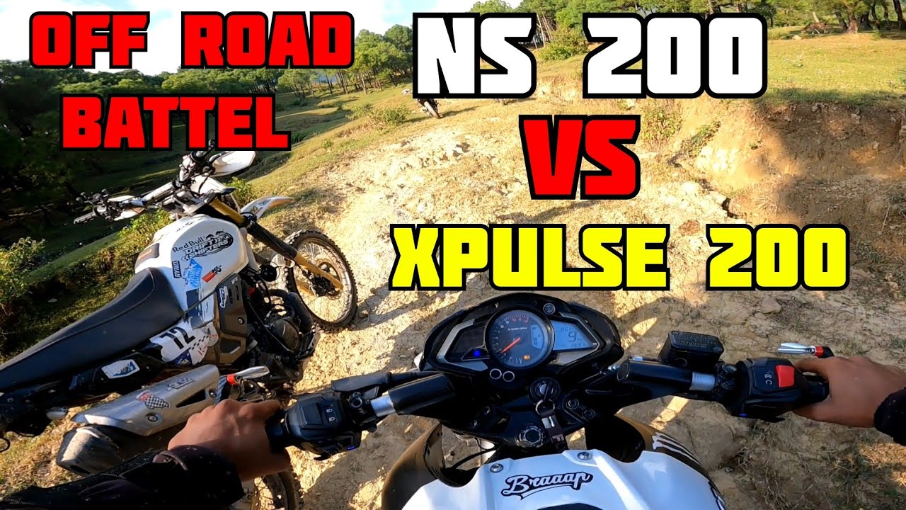 off road fight ns 200 vs xpulse 200 💥🔥