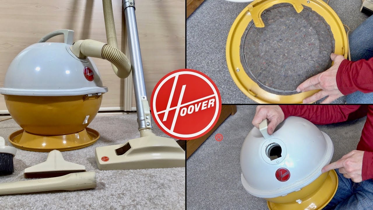 1980 Hoover Constellation Vacuum Cleaner After Refurbishment
