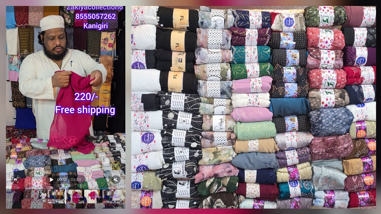 Scarfs 180/- 220/- free shippingWhatsapp Dm only 8555057262#zakiyacollection6 #hijab #kanigiri 