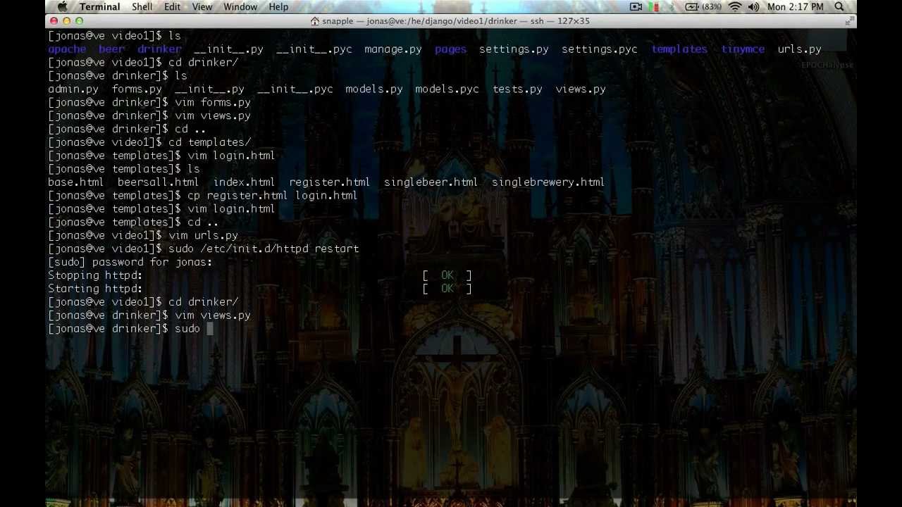 Django Tutorial 7 - User Authentication Part  2 - Hacked Existence