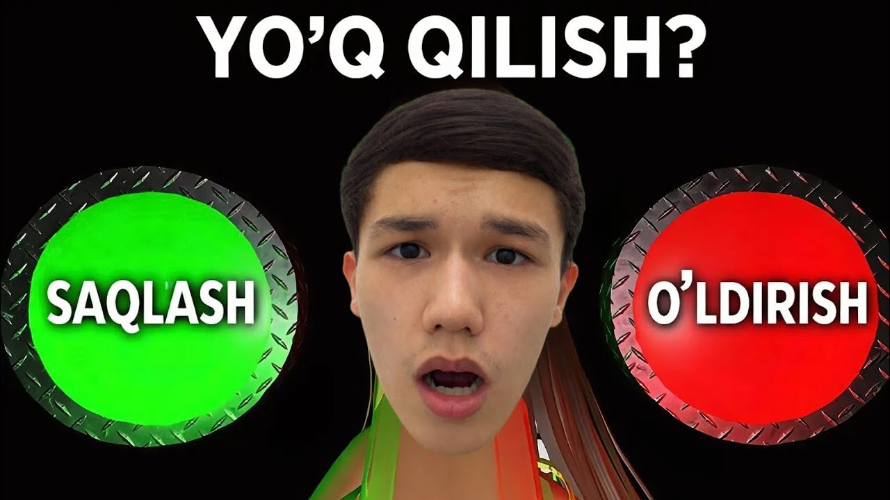 ROBLOX | SAQLASHMI YO‘Q O‘LDIRISHMI? 😱 | UZBEKCHA LETSPLAY 