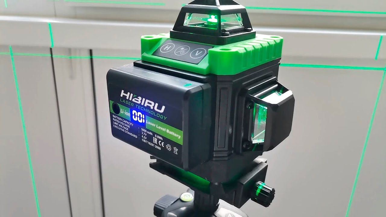 ЛАЗЕРНЫЙ НИВЕЛИР HIBIRU OMNITRONIC 4360. НАБОР С МАКСИМАЛЬНОЙ КОМПЛЕКТАЦИЕЙ