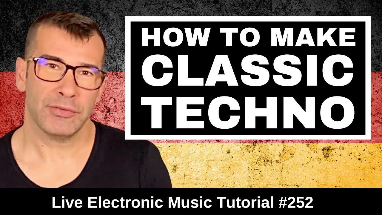 How to make classic techno like Hardfloor | Live Electronic Music Tutorial #252