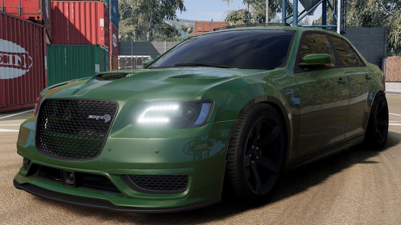 Pushing The Limits On A Chrysler 300 Hellcat Striker In BeamNG.Drive