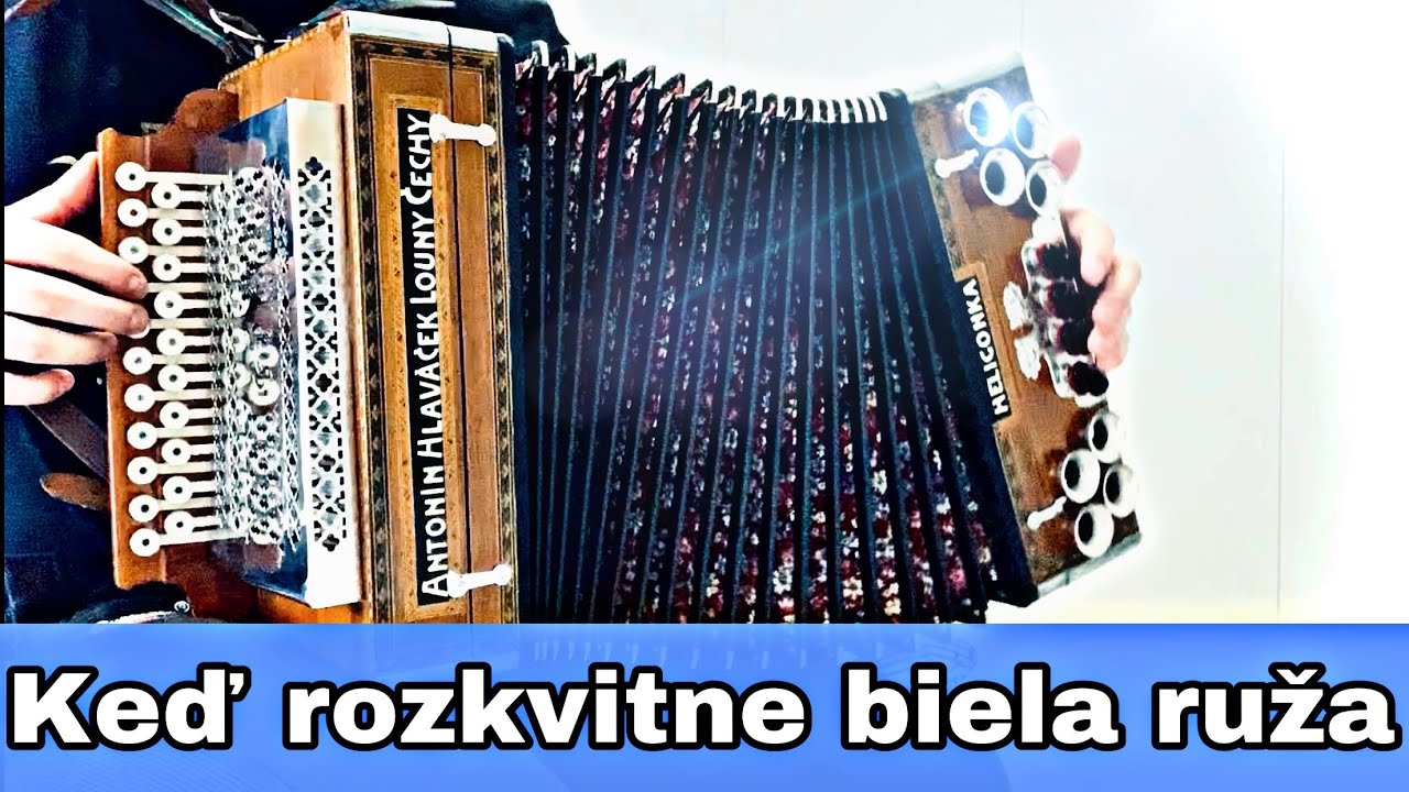 Ako sa hrá : Keď rozkvitne biela ruža - heligónka C-F